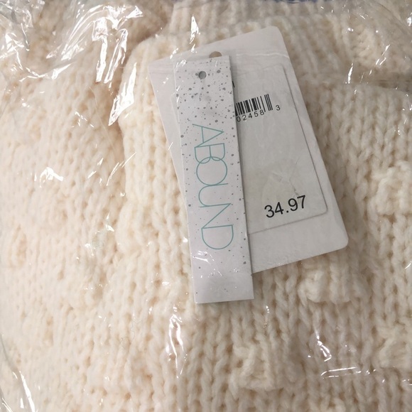 Abound Textured Crew Neck Knit Sweater Size L - Picture 9 of 9